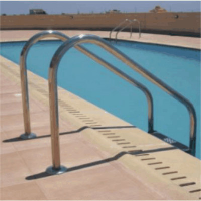 Pool ladders stainless steel