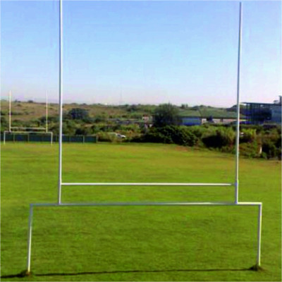 Rugby soccer post combination